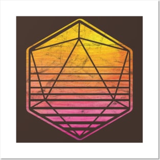 Vintage D20 Posters and Art